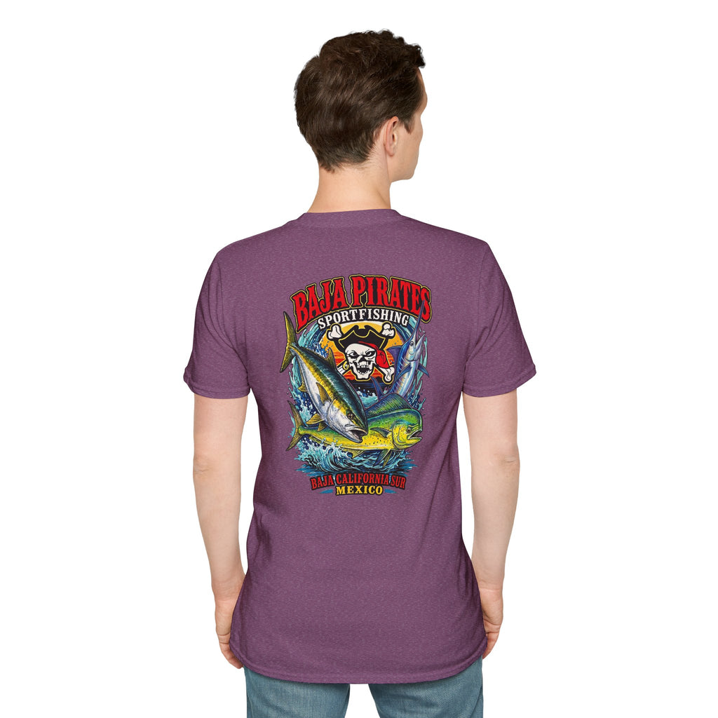 Marlin, Dorado, yellowtail Logo T‑Shirt