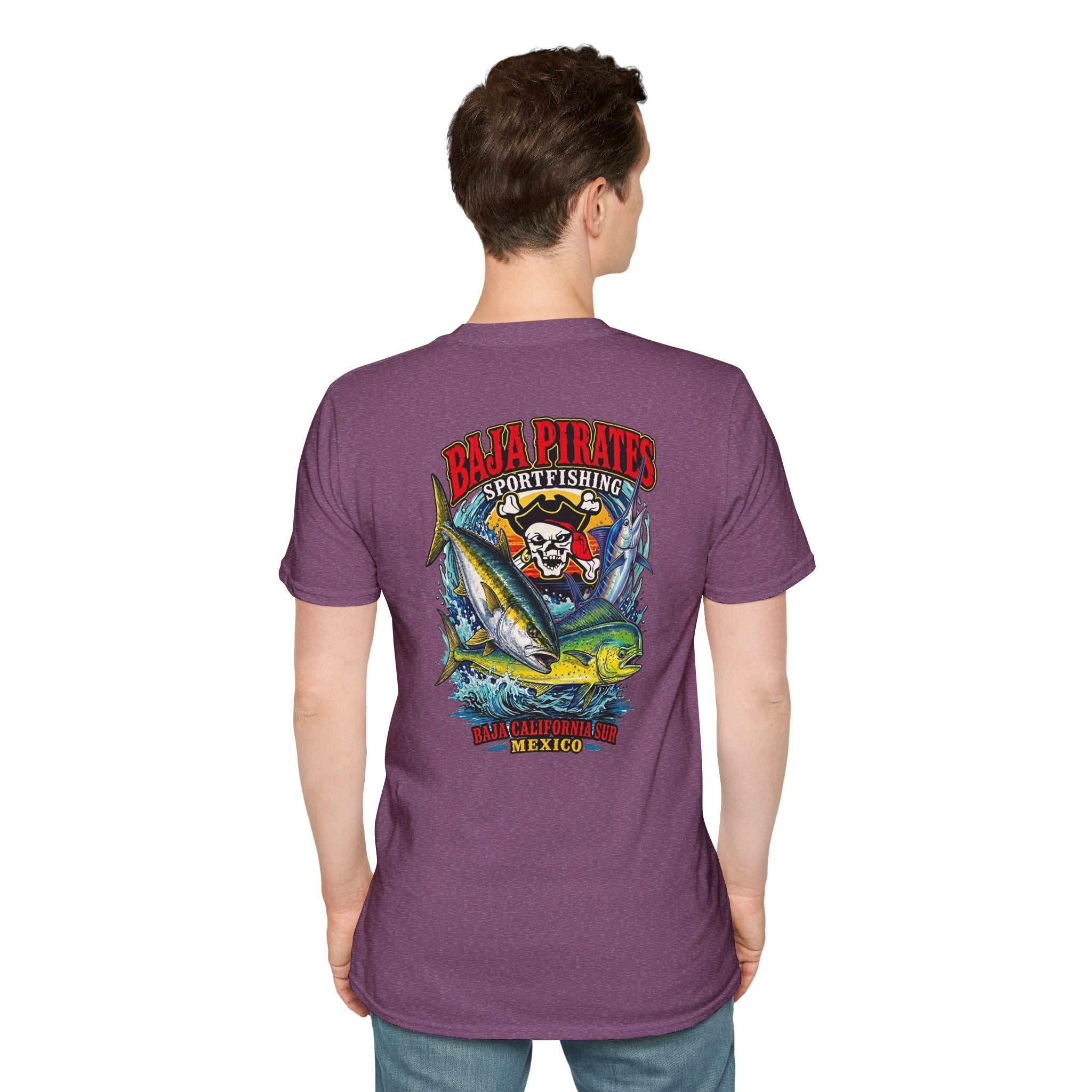 Marlin, Dorado, yellowtail Logo T‑Shirt