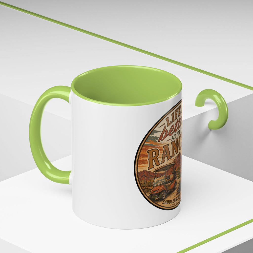 Life Is Better at the Ranch Coffee Mug — Western Ranch Scene 11/15oz