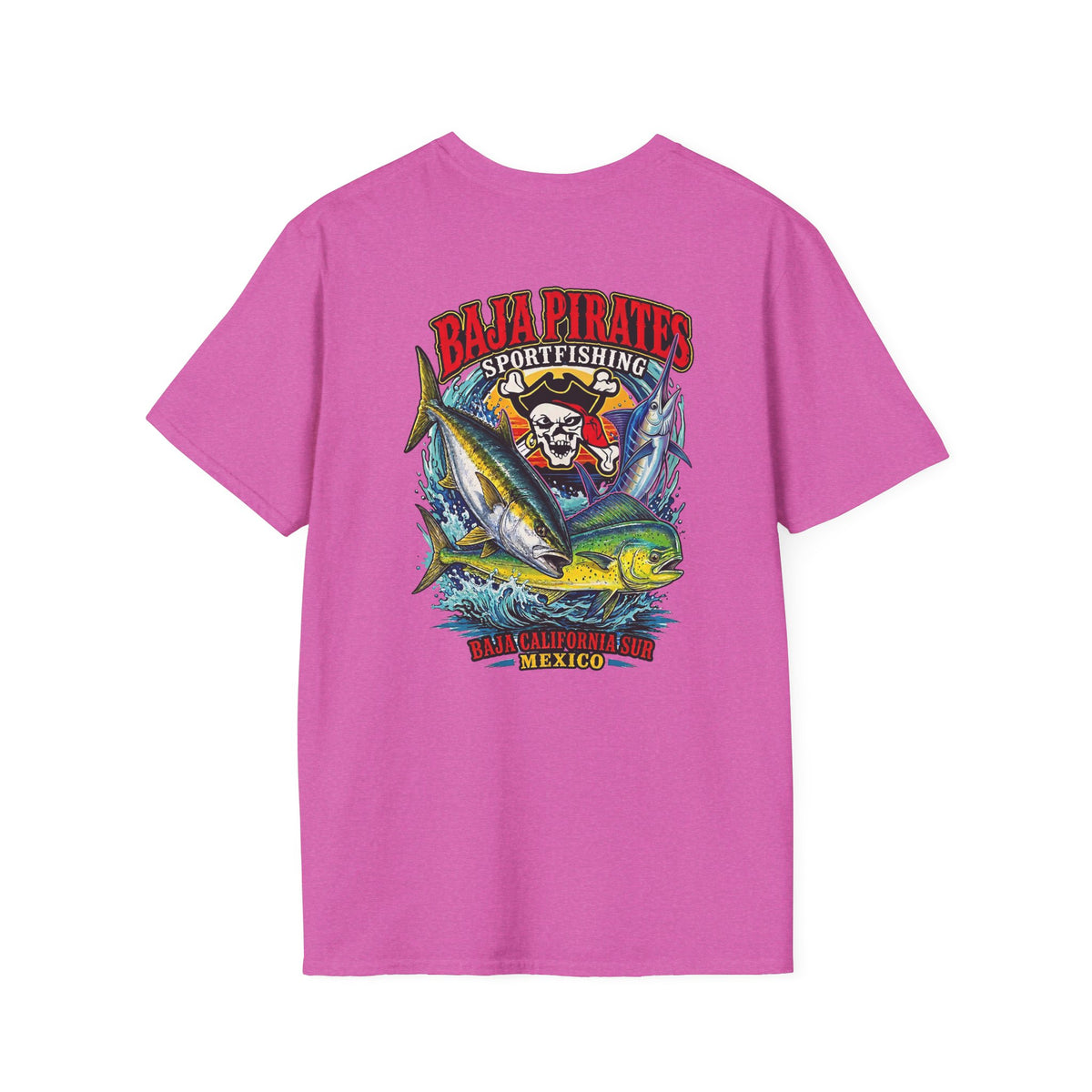 Marlin, Dorado, yellowtail Logo T‑Shirt
