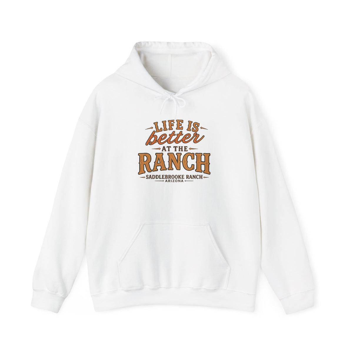 Life Is Better at the Ranch Hoodie — Rustic Ranch Sweatshirt