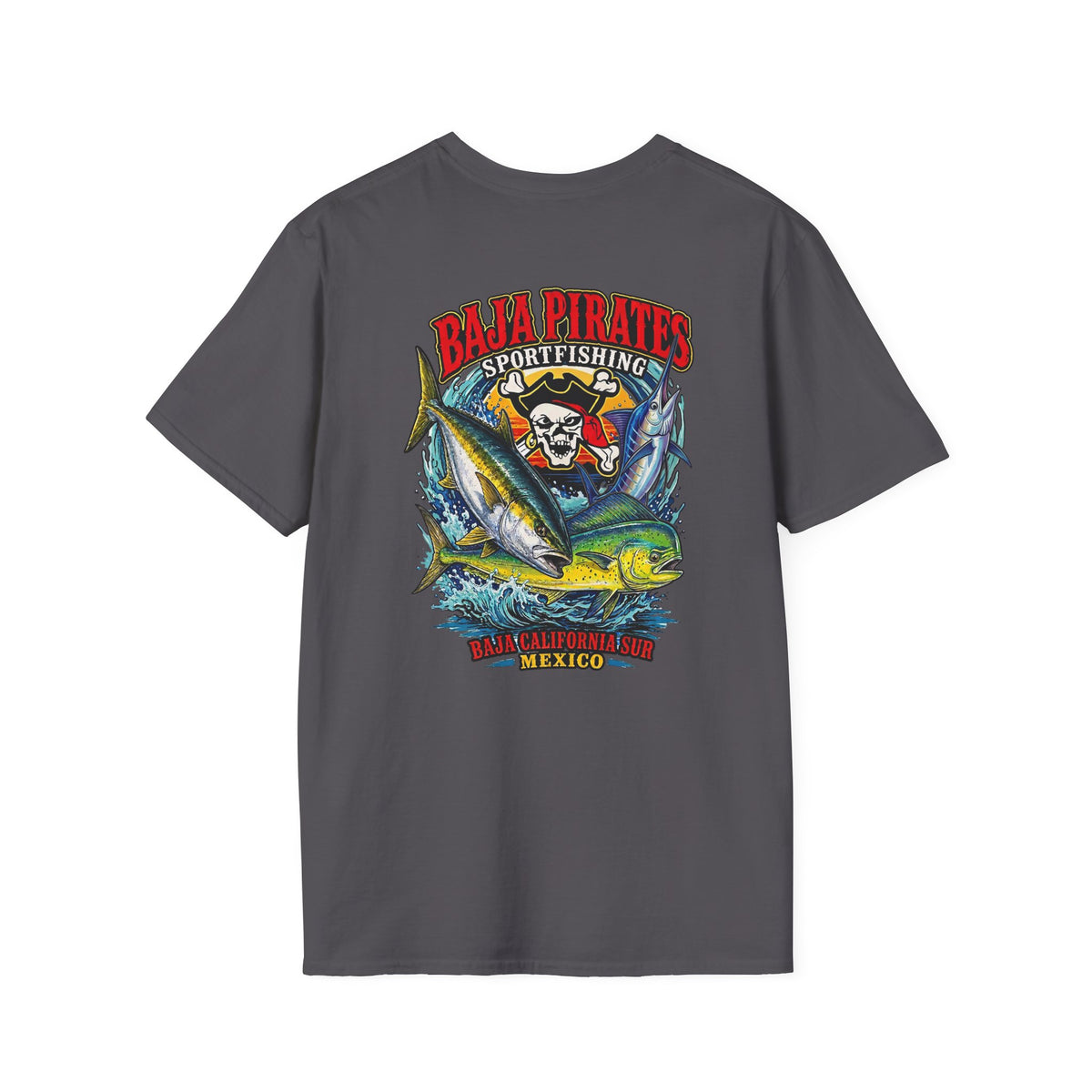Marlin, Dorado, yellowtail Logo T‑Shirt