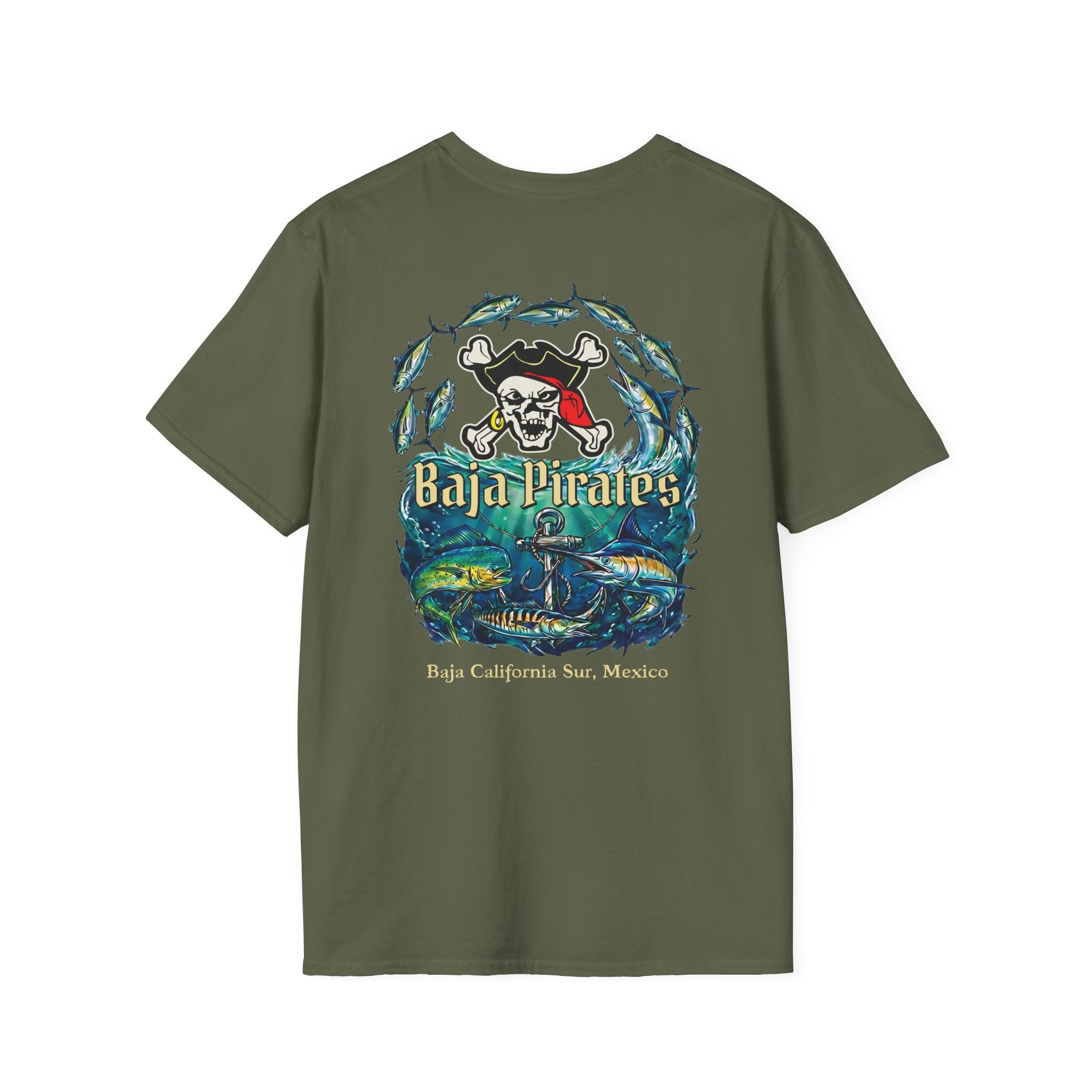 Baja Pirates Under the Sea - Coastal Pirate Crew T-Shirt