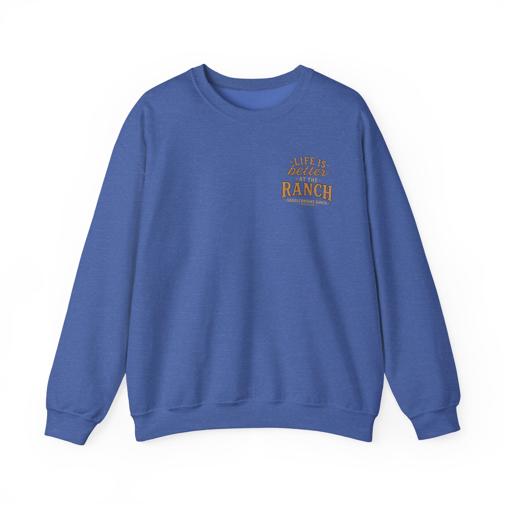 Saddlebrooke Ranch Crewneck Sweatshirt — “We Put the ‘Par’ in Party” Graphic