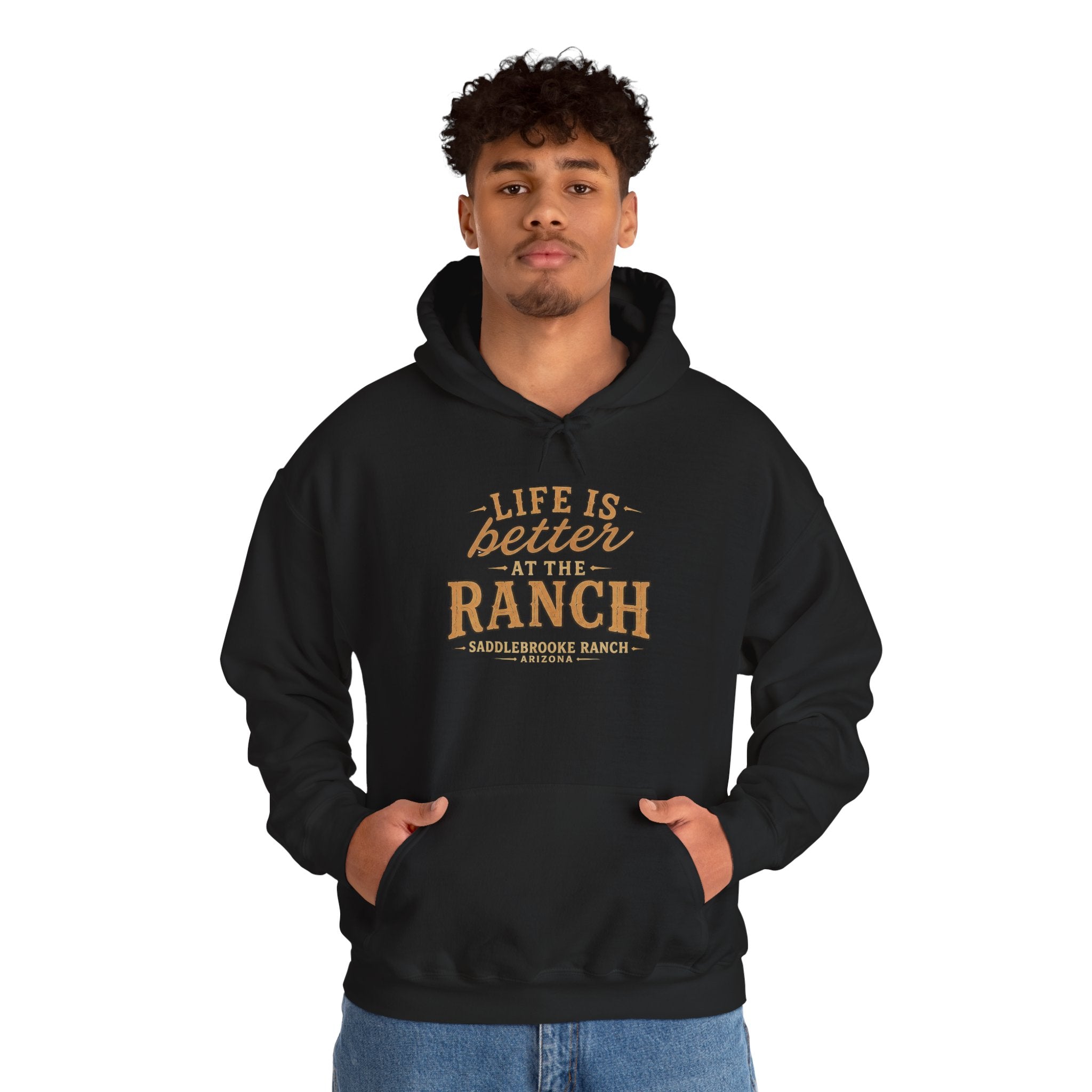 Life Is Better at the Ranch Hoodie — Rustic Ranch Sweatshirt