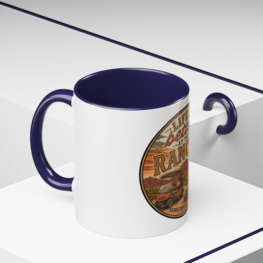 Life Is Better at the Ranch Coffee Mug — Western Ranch Scene 11/15oz