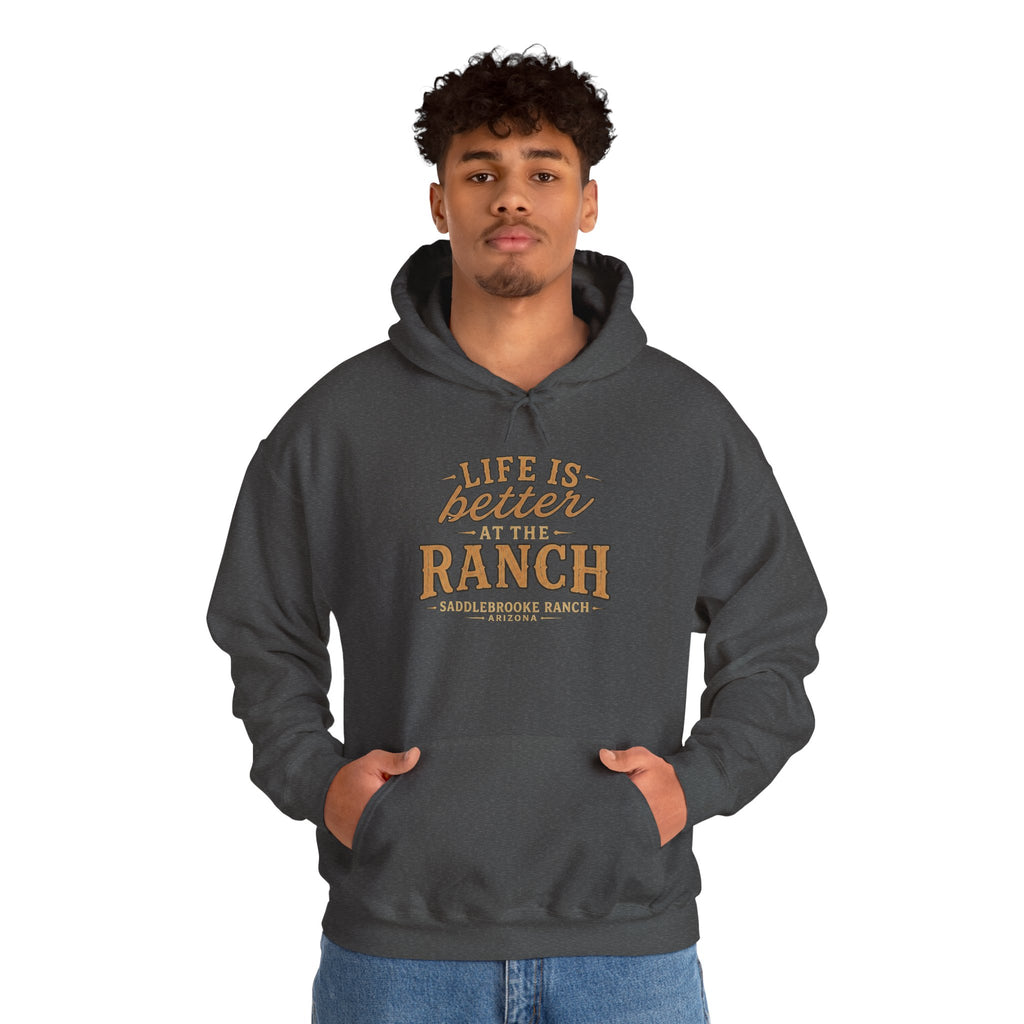 Life Is Better at the Ranch Hoodie — Rustic Ranch Sweatshirt