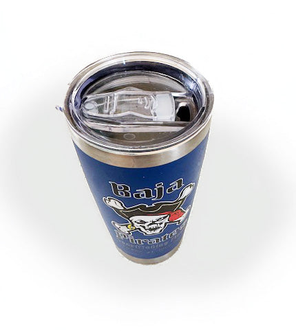 20 oz. Baja Pirates Travel Mug with Leak-Resistant Lid - Blue