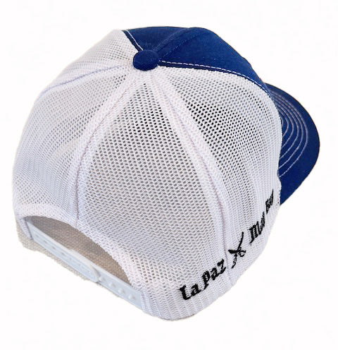 Baja Pirates Trucker Style Hat - Blue/White